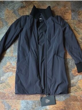 Nobix Mora Mid Layer Rib Knit Jacket XS Black